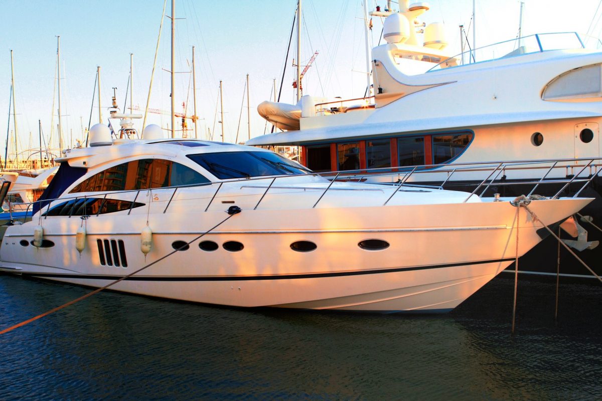 Luxury private motor yacht