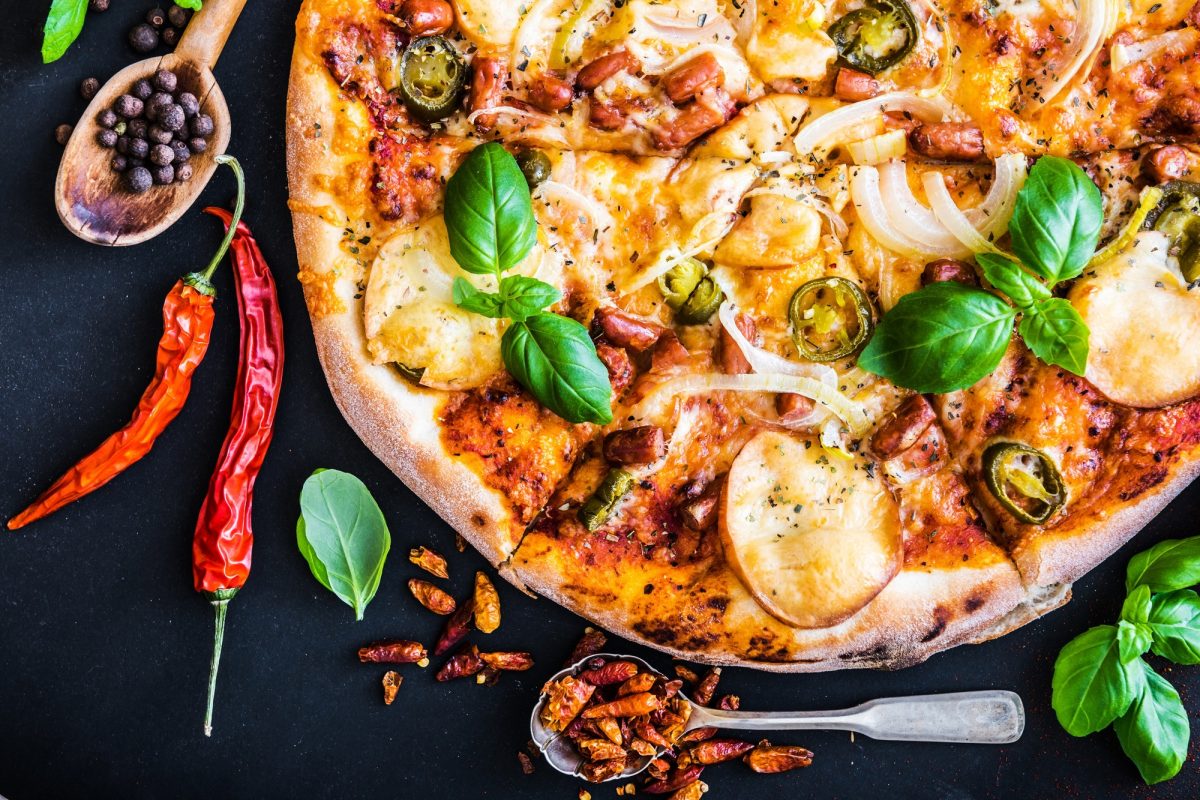 tasty pizza